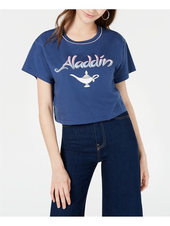 Disney Tops - Disney Juniors Aladdin Graphic T-Shirt Size L